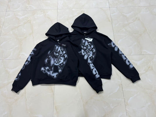 AIRBRUSH DOG HOODIE