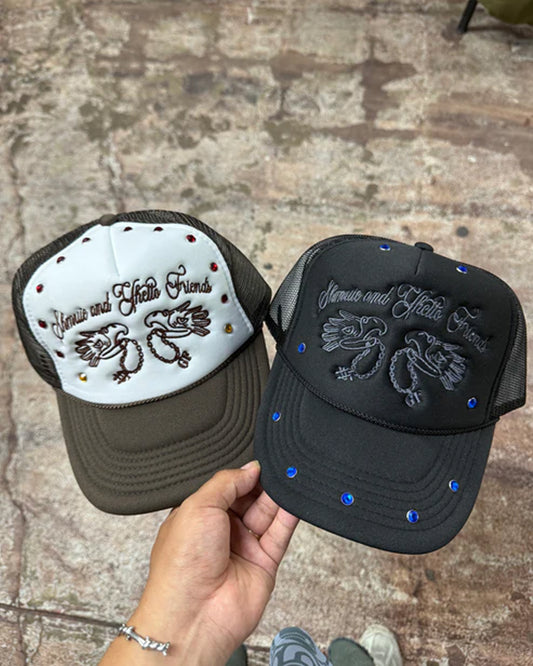GHETTO FRIENDS X SHMUIE EAGLE TRUCKER HAT