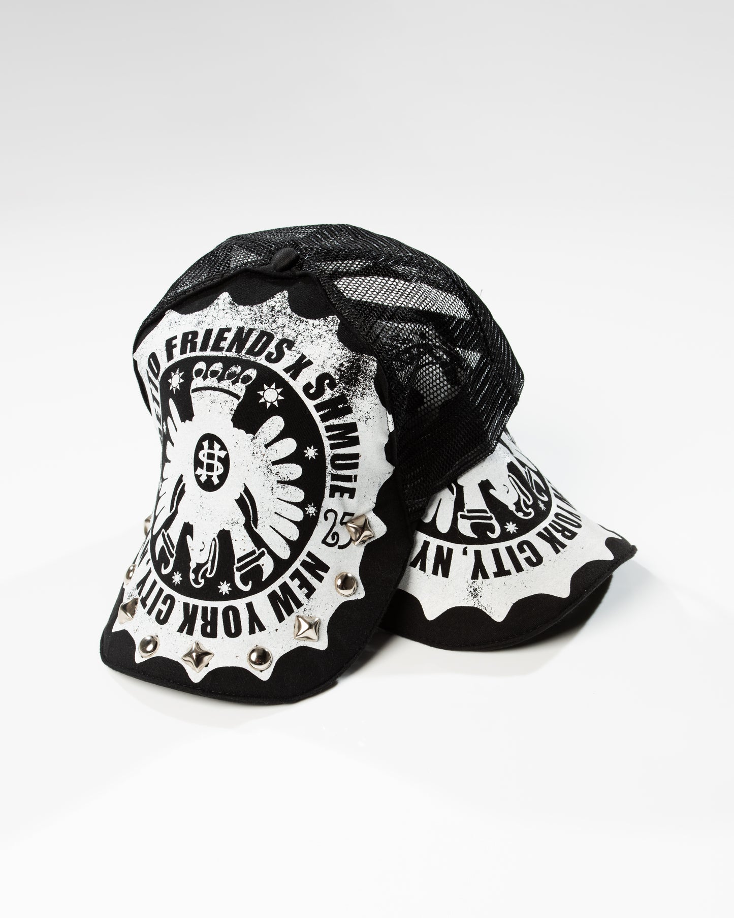 GHETTO FRIENDS X SHMUIE BOTTLE CAP TRUCKER HAT