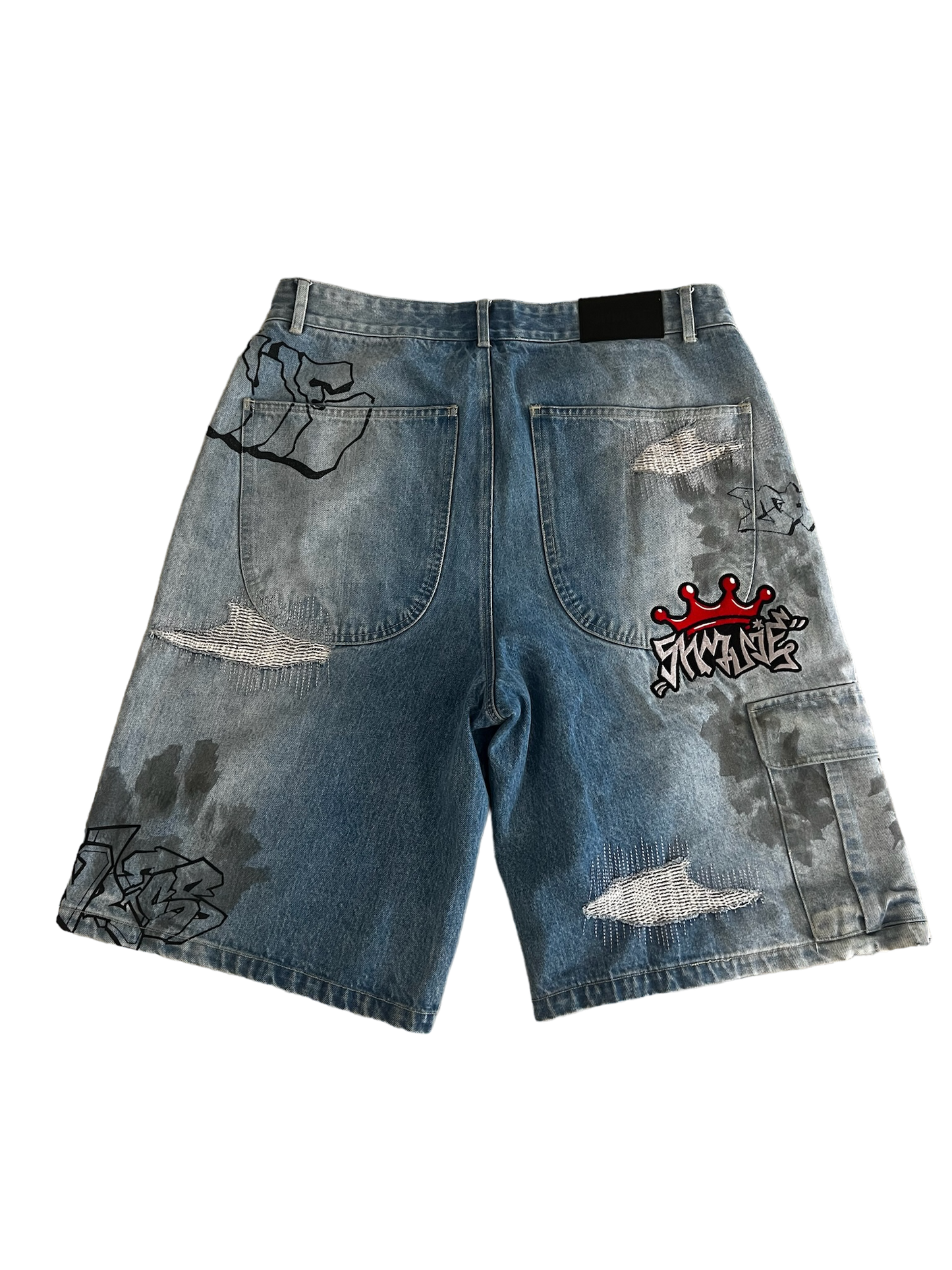 Shmuie Seasonless Graffiti Jorts